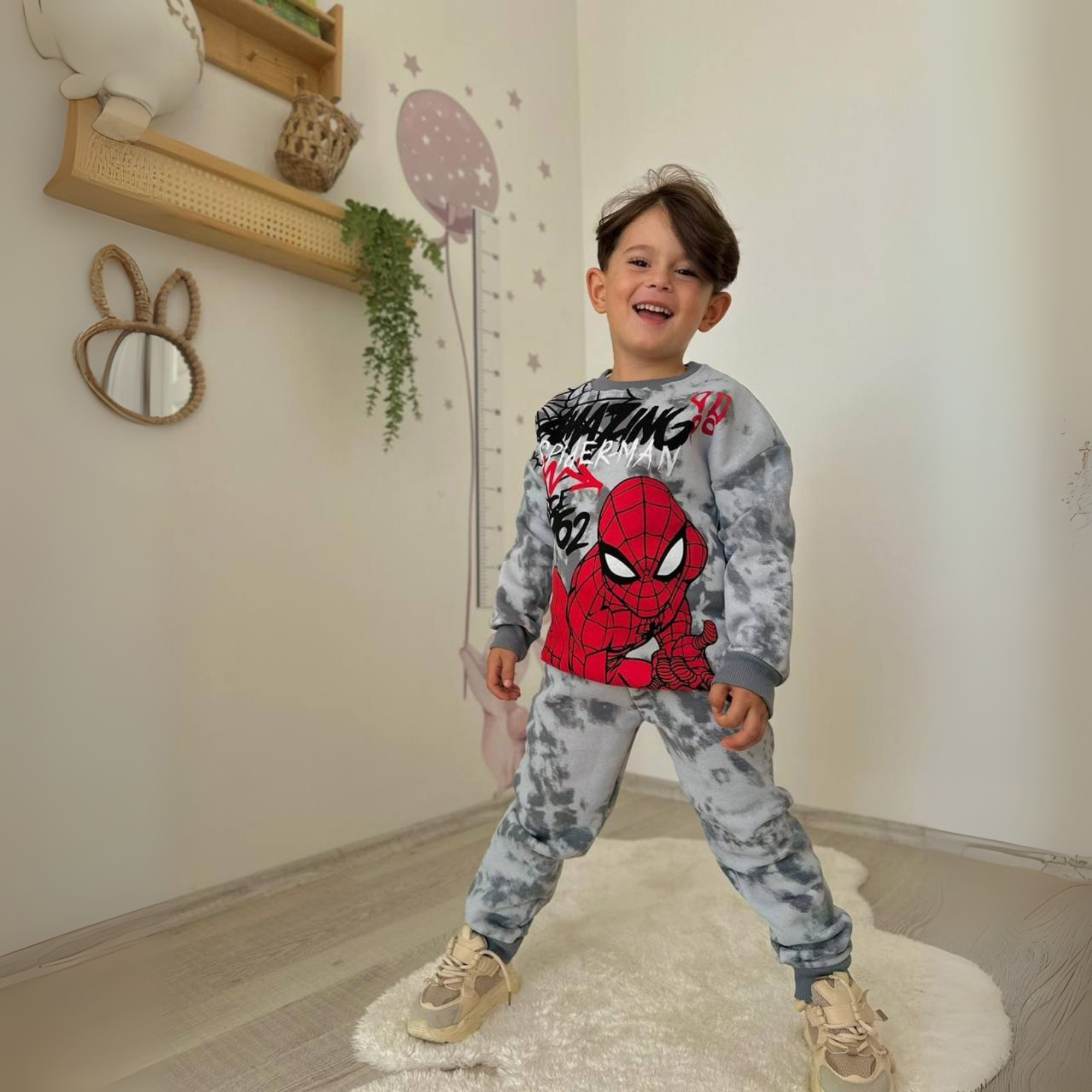 Graffiti Spider Boys Joggers Set